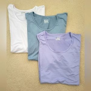 Womens 32 Degree Cool Tops - Set of 3-XL